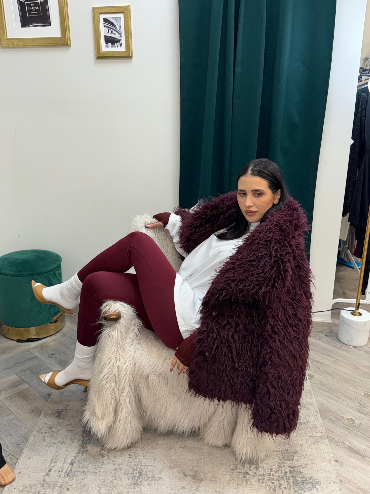 Maglia over spallina imbottita