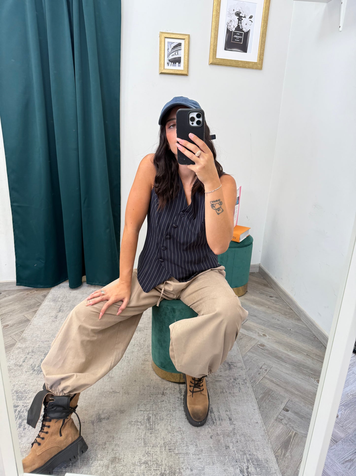 Gilet gessato