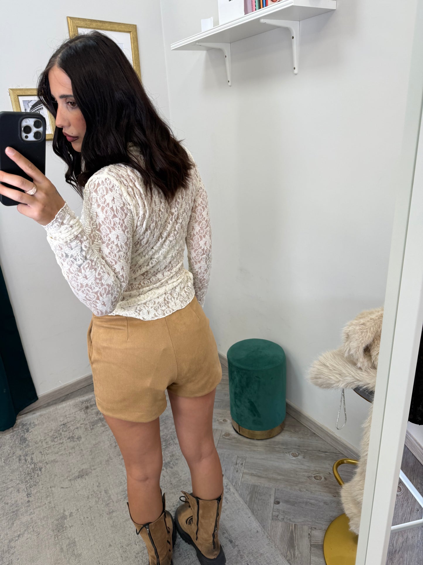 Shorts camel