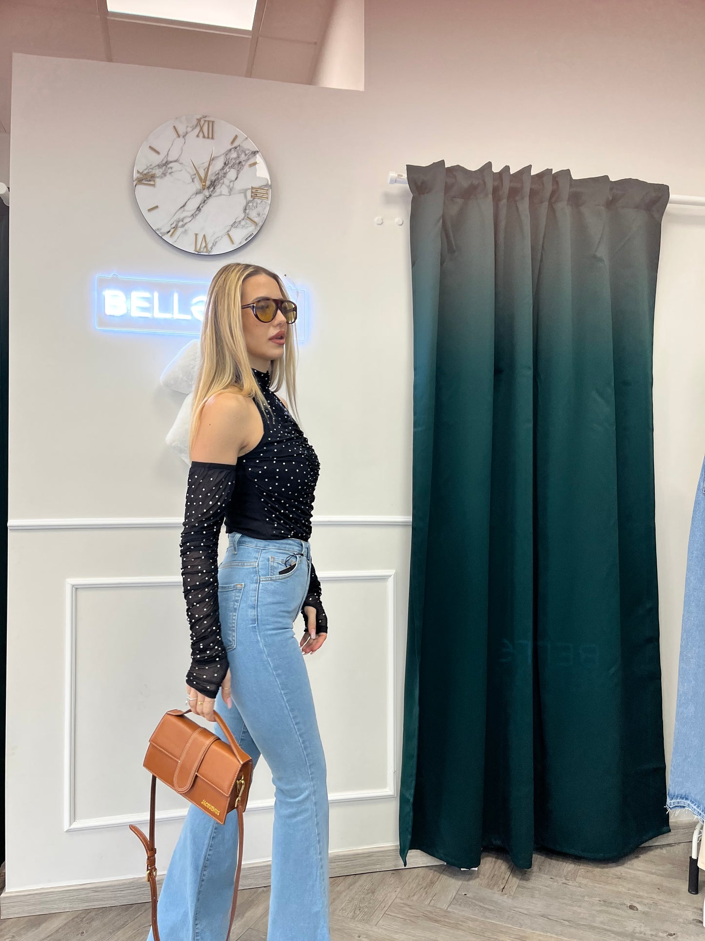 Jeans a zampa Clotilde