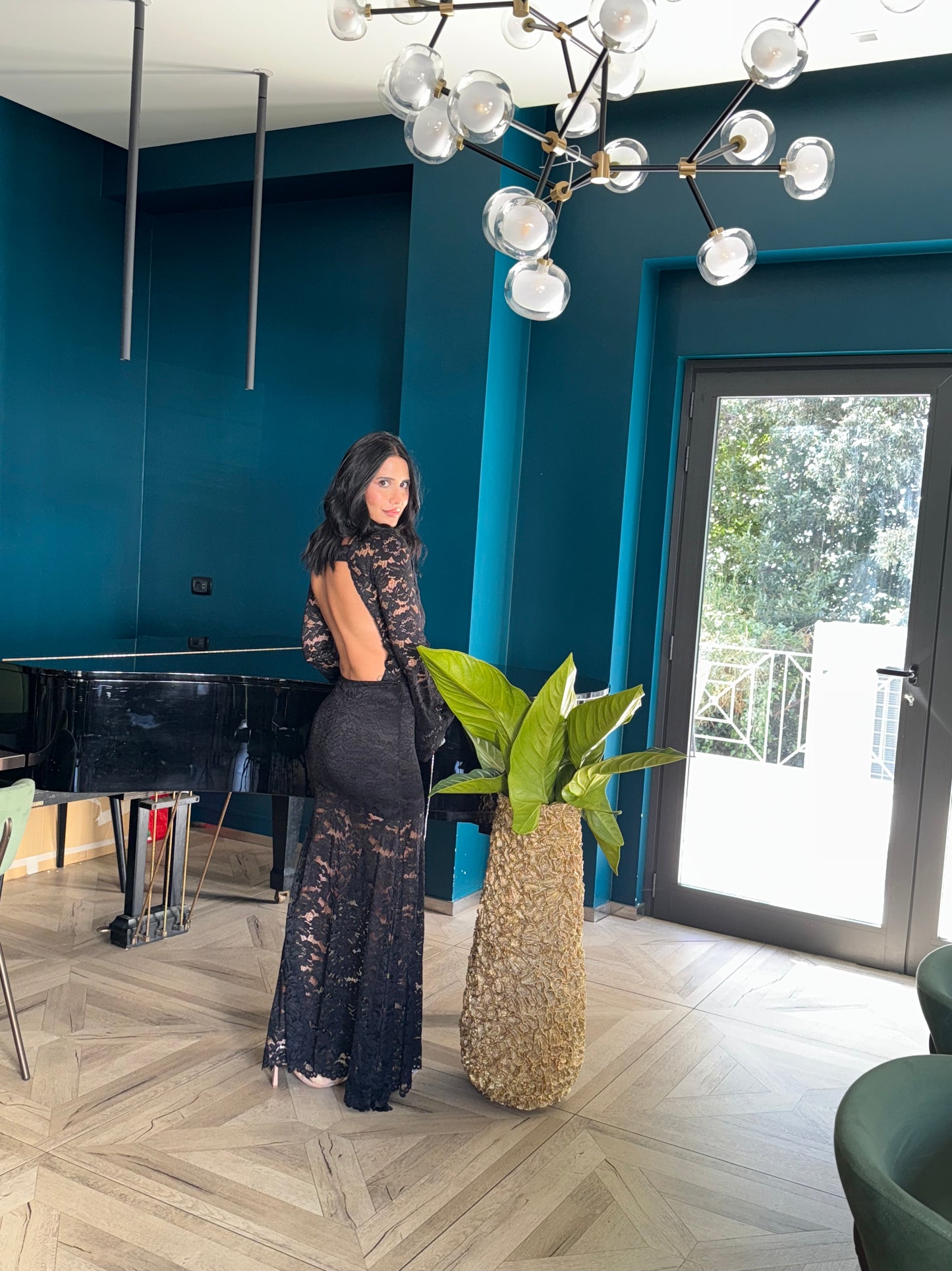 Dress date night black