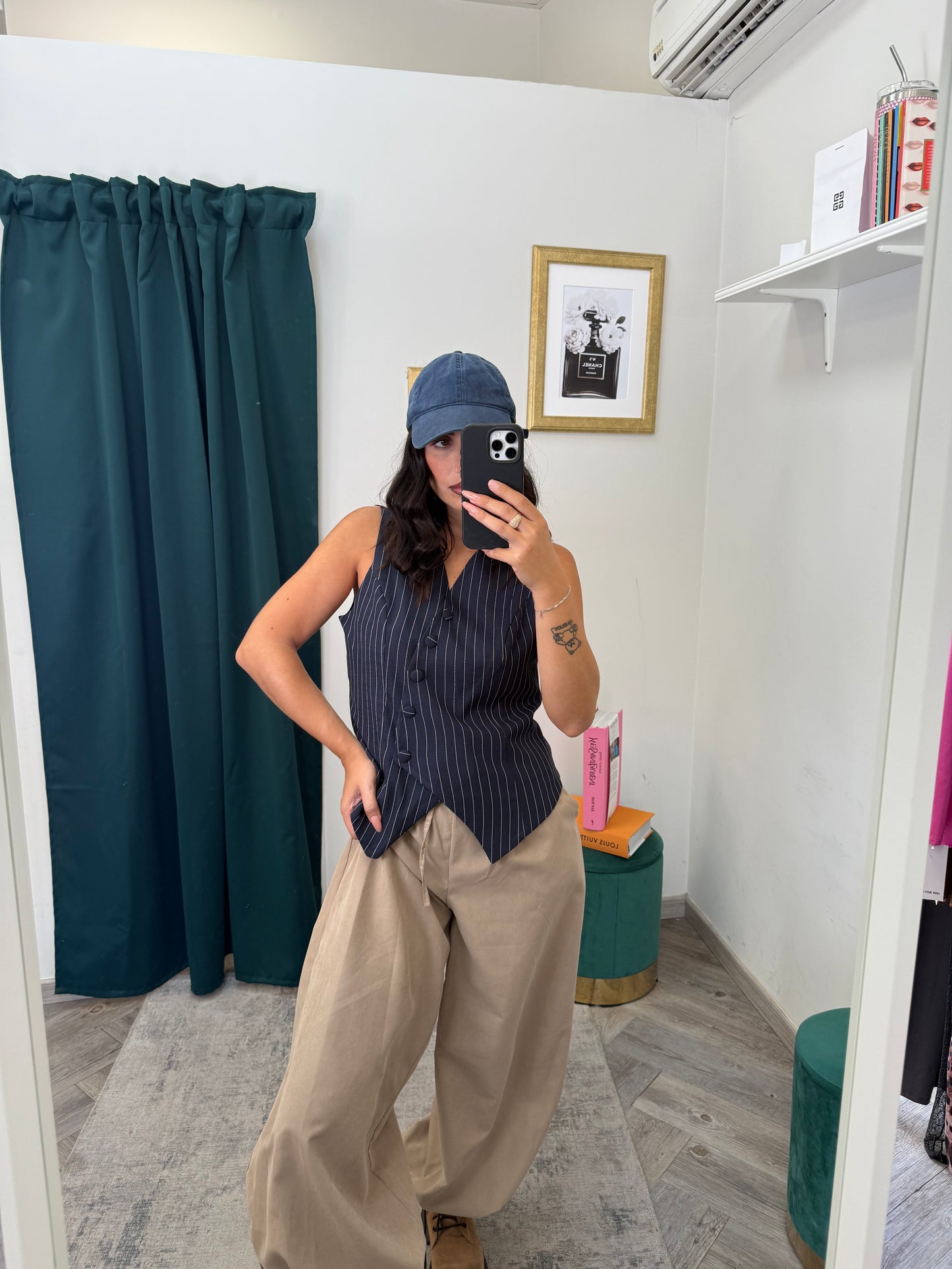 Gilet gessato