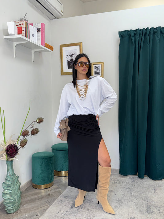 Collana multi filo gold