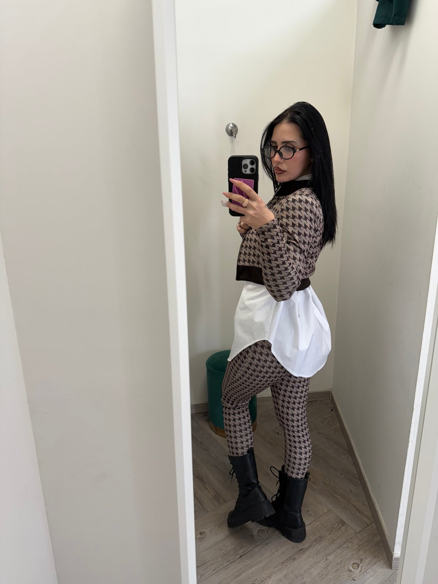 Coordset brown/beige