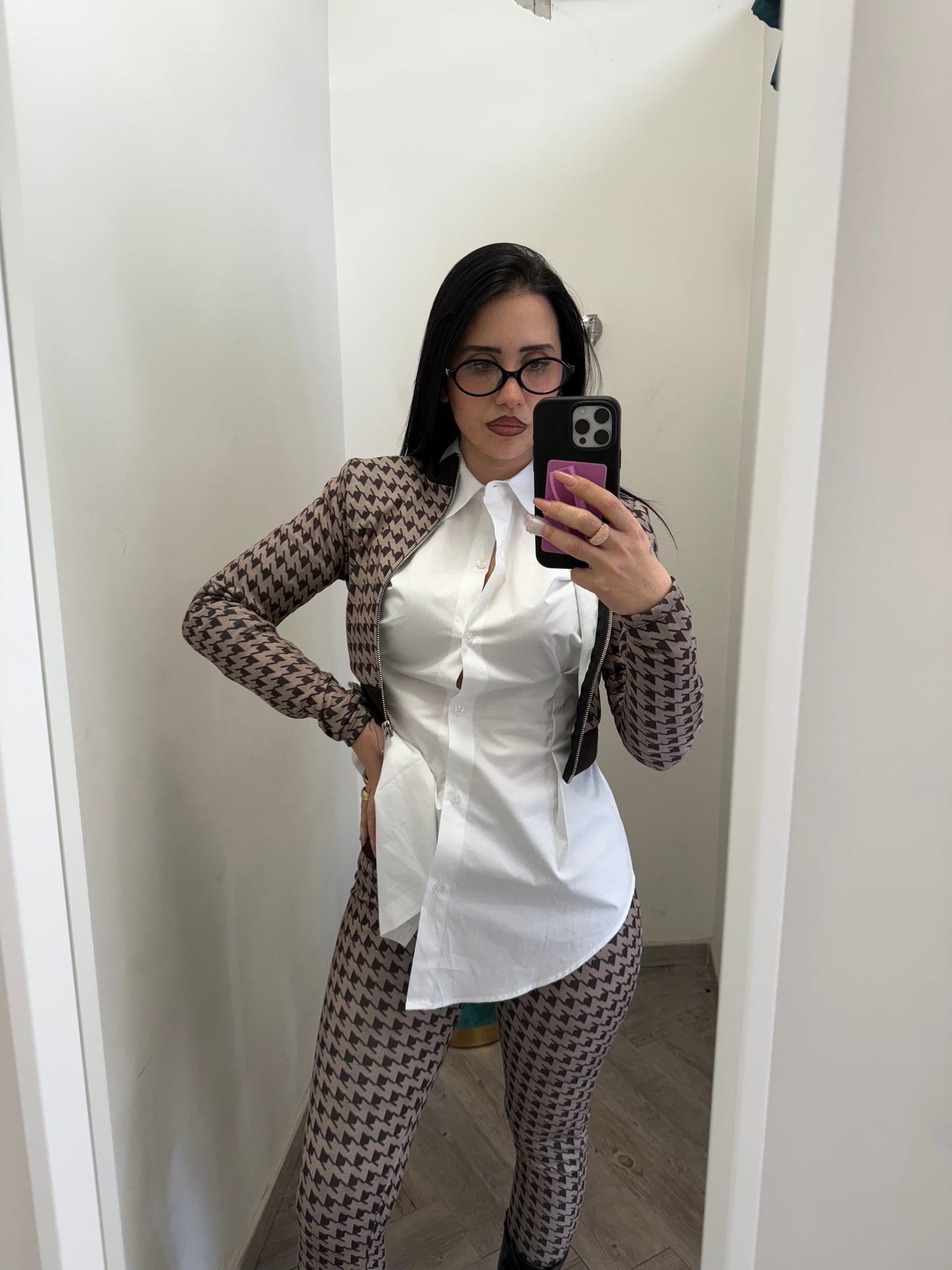 Coordset brown/beige