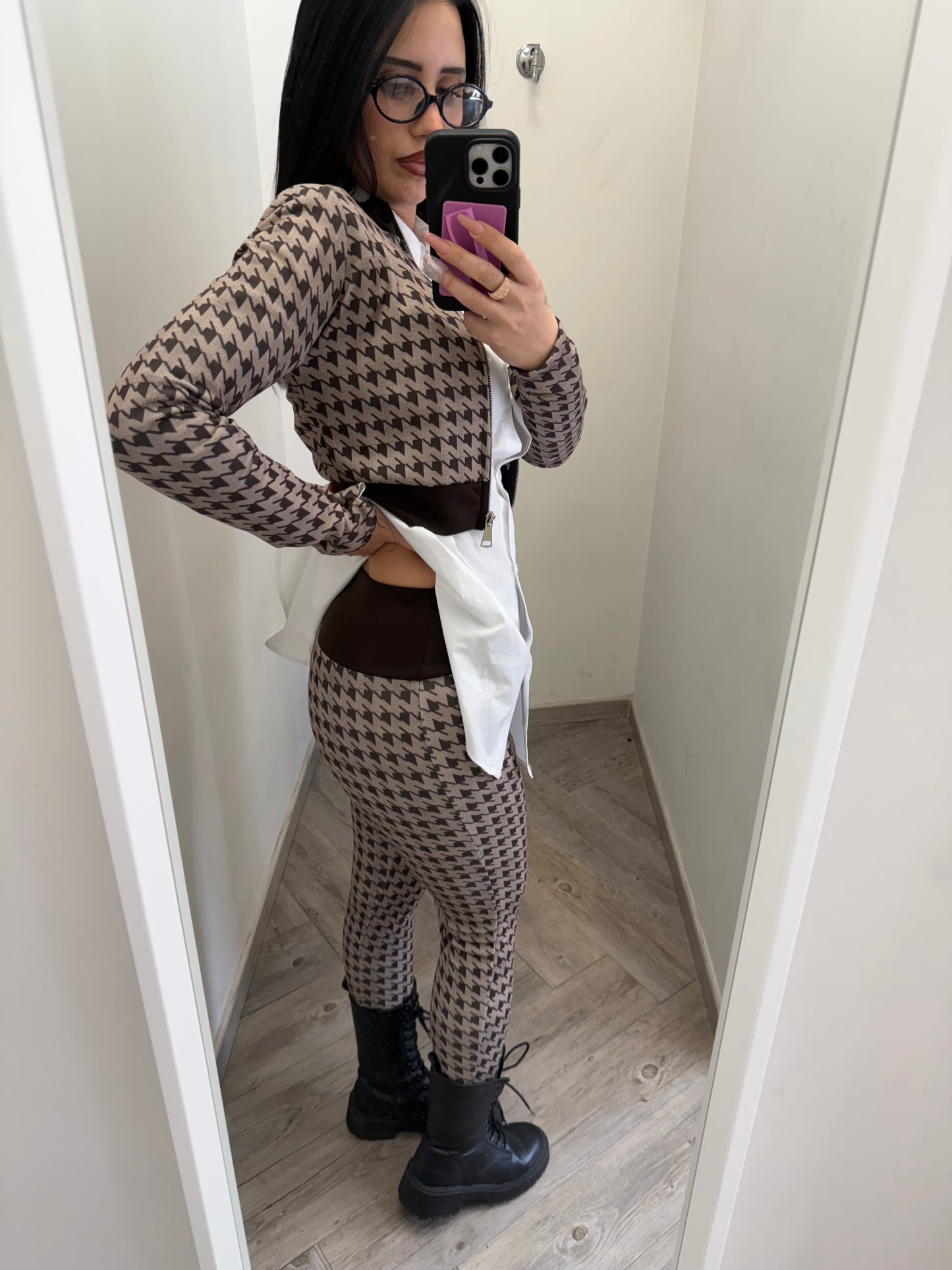 Coordset brown/beige