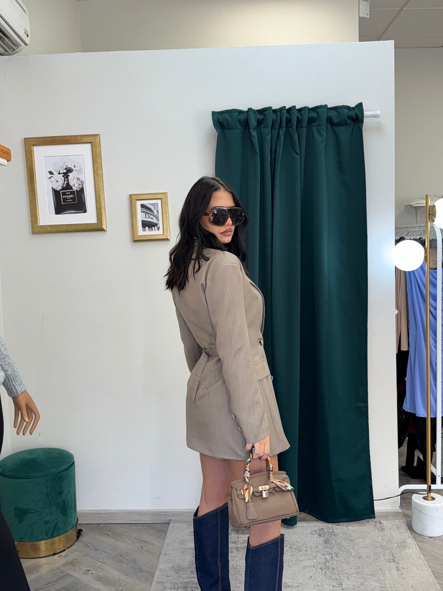 Abito blazer Dubai beige