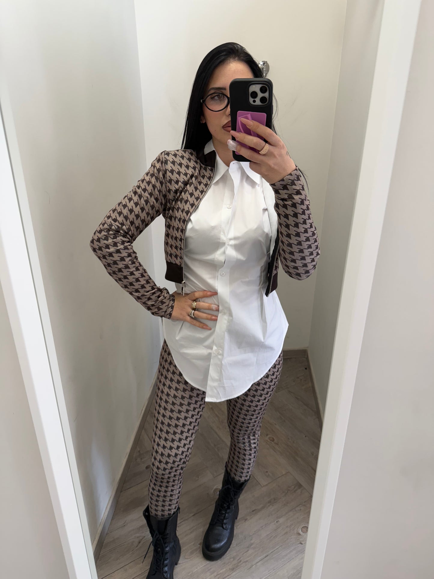 Coordset brown/beige