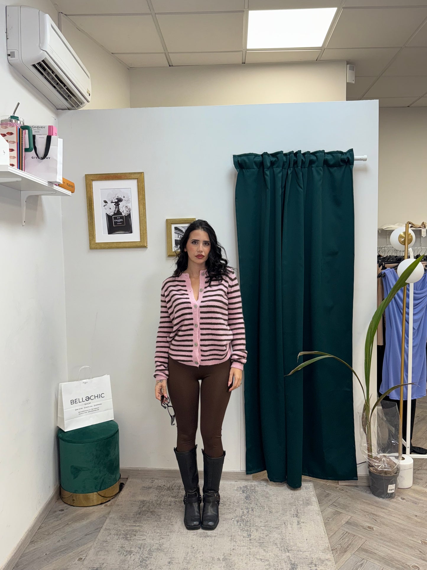 Leggins push up brown