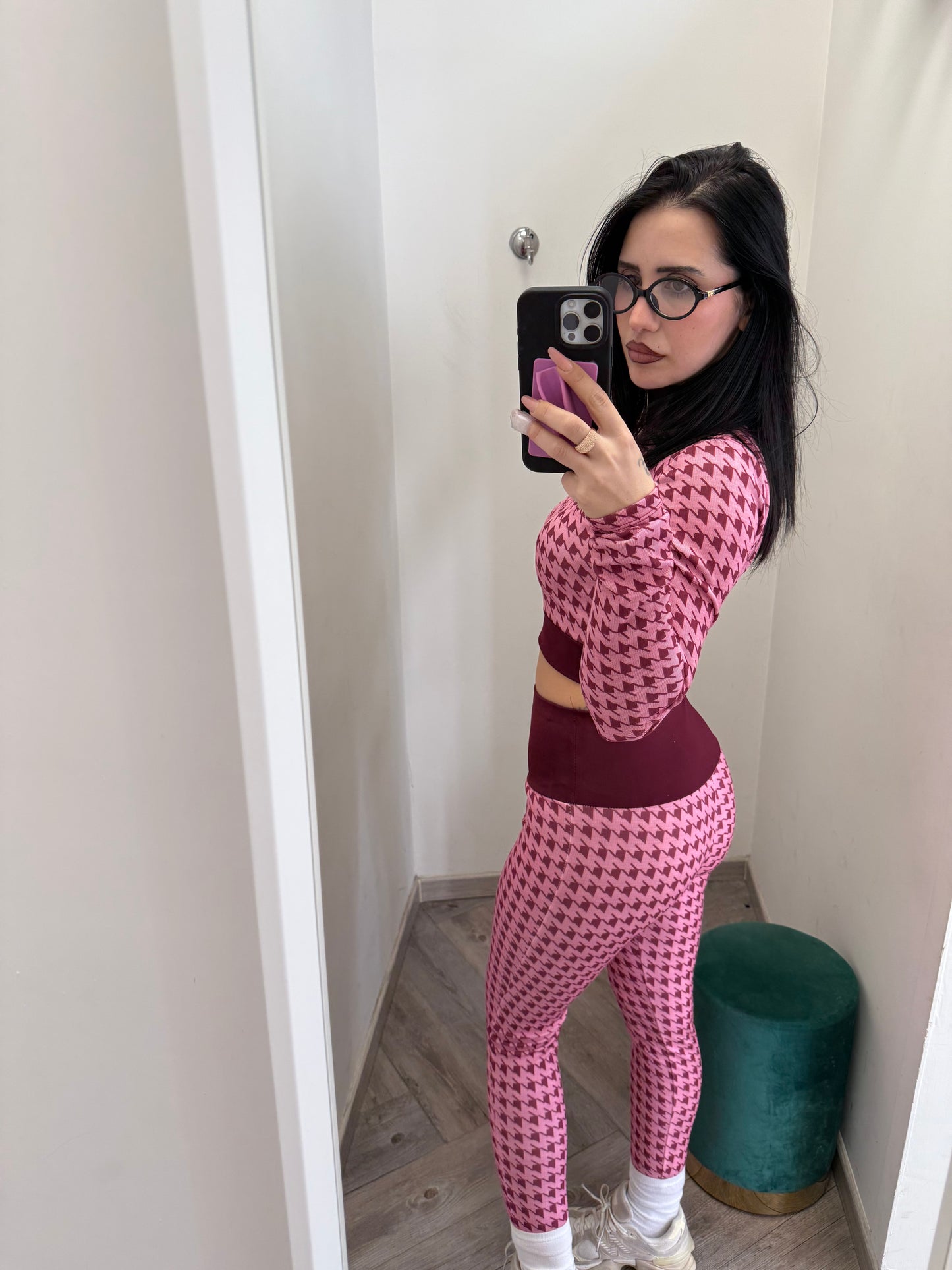 New coordset comfy pink/bordeaux