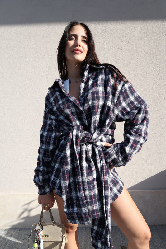 .Maxi shirt flannel