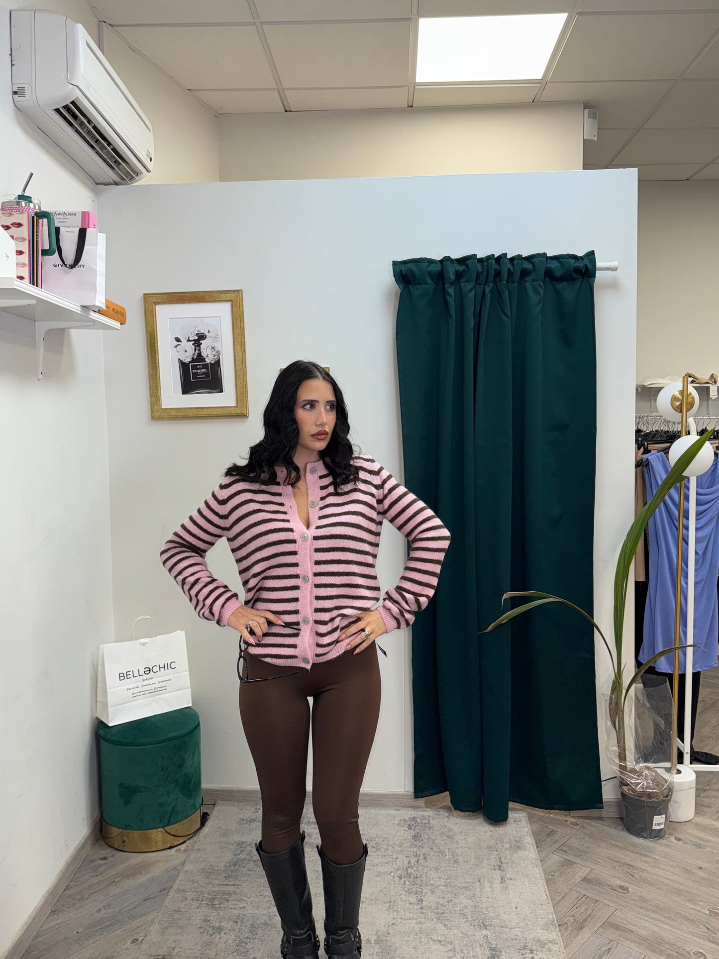 Leggins push up brown