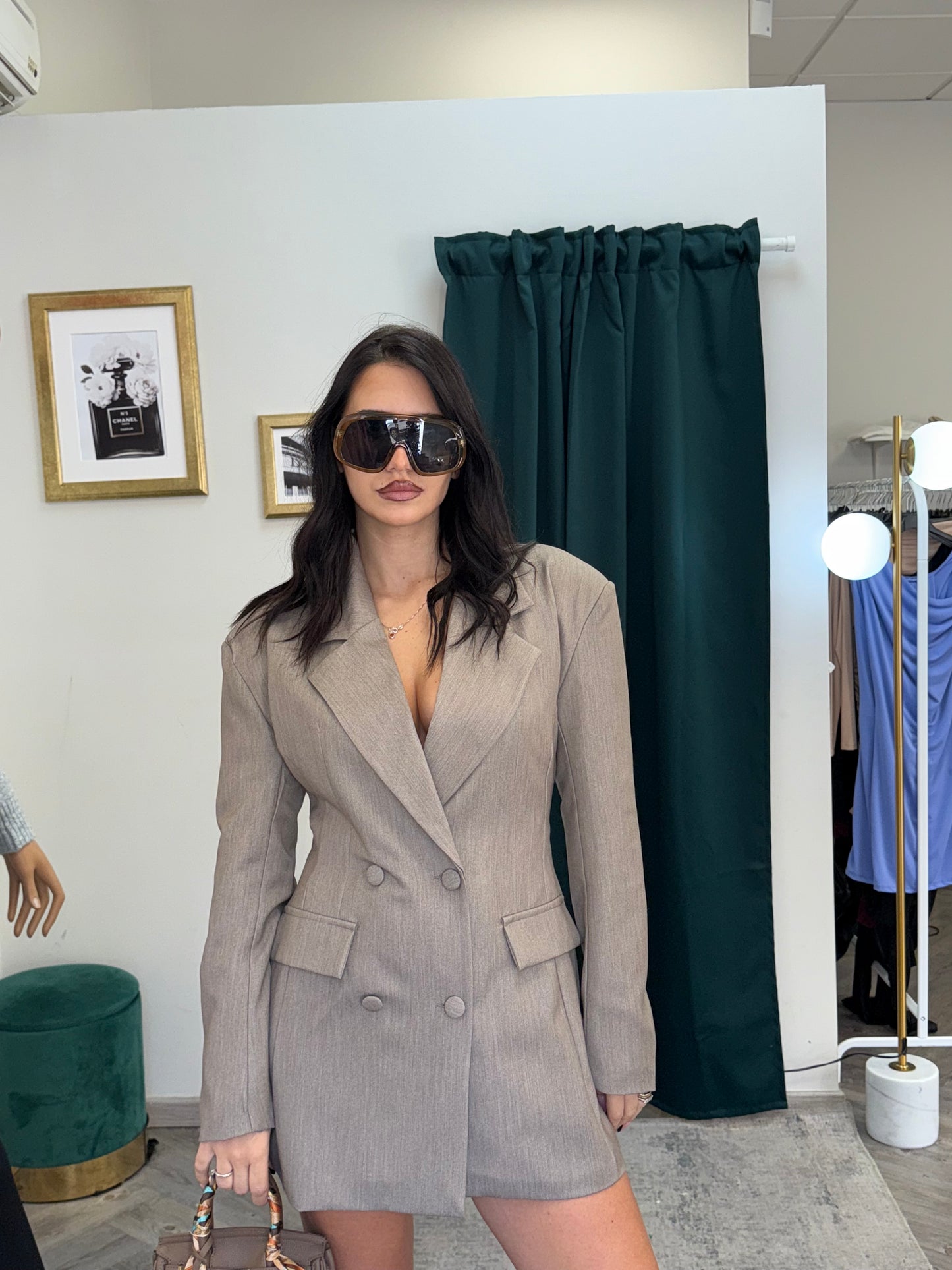 Abito blazer Dubai beige