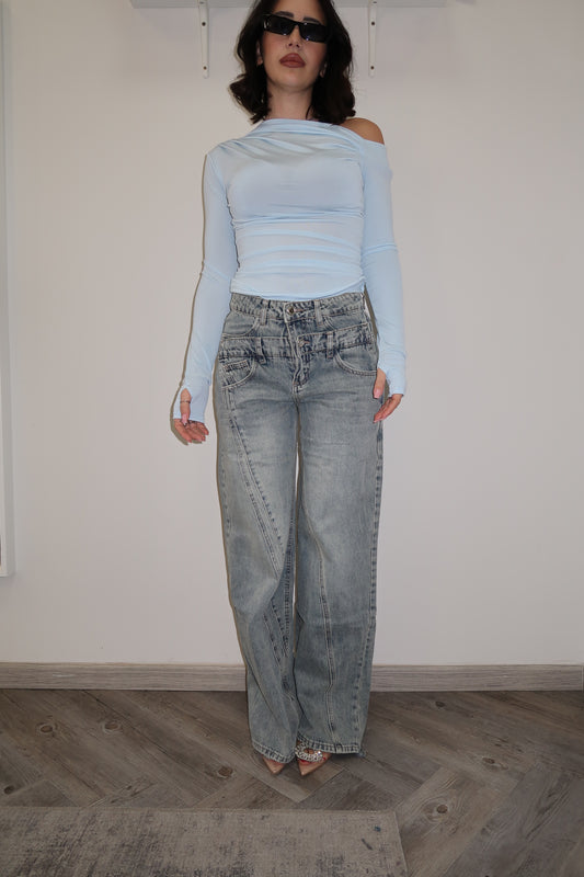 ..Jeans vita doppia