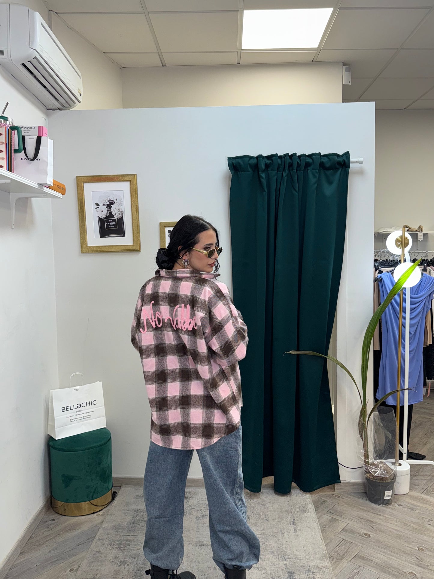 Camicia No vabbè pink