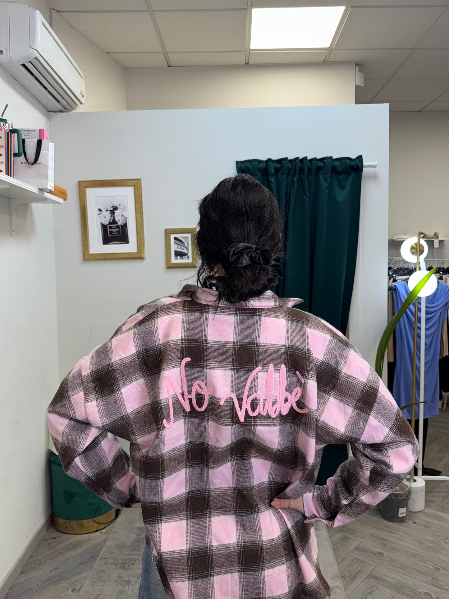 Camicia No vabbè pink