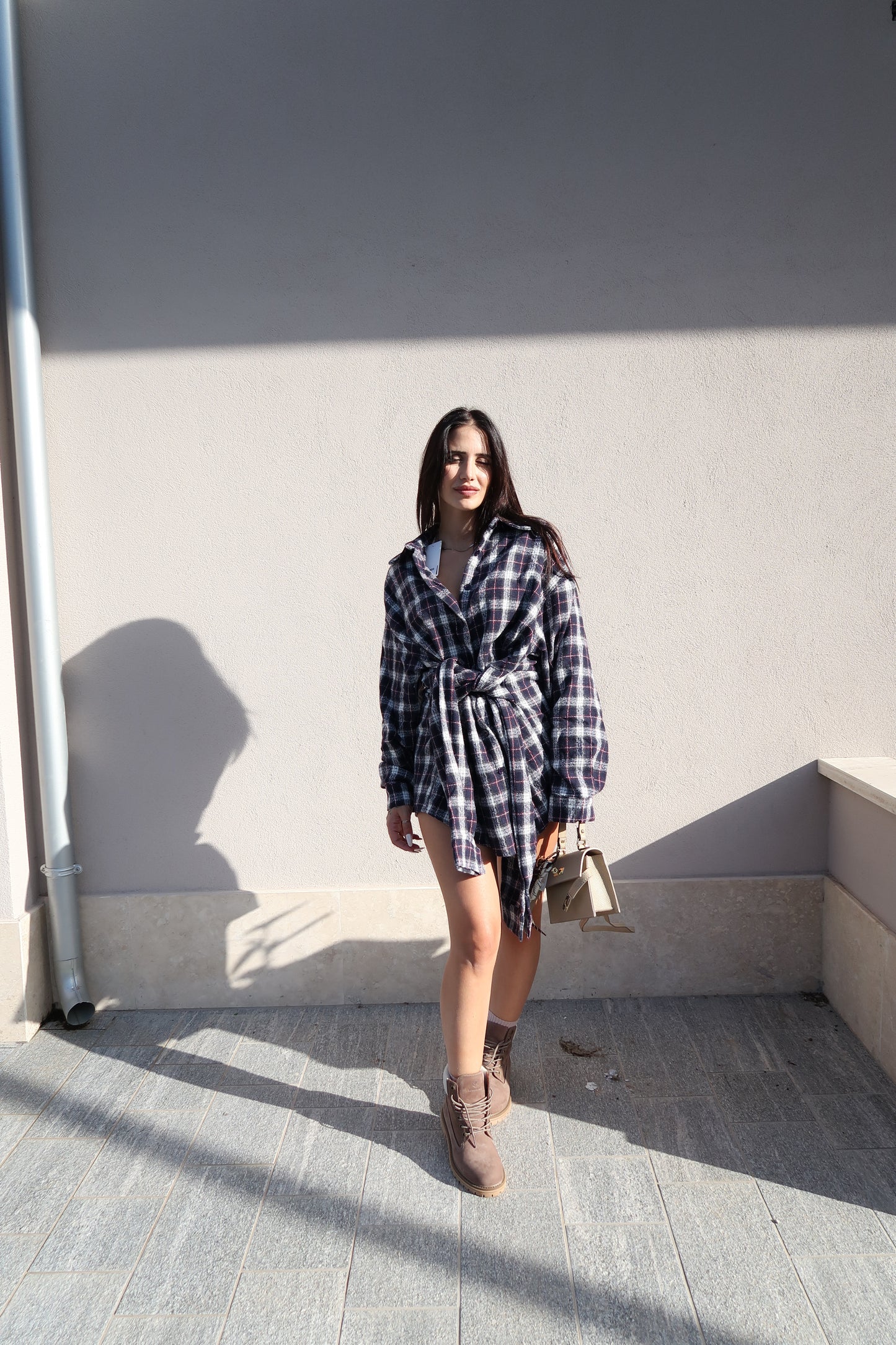 .Maxi shirt flannel