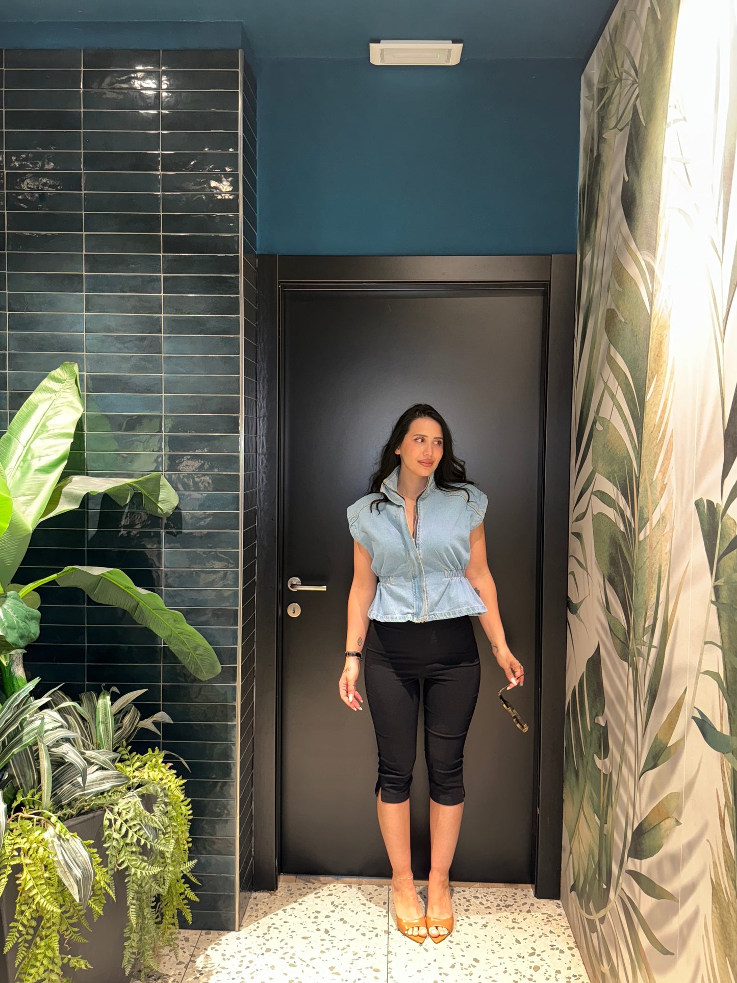 Gilet jeans just west