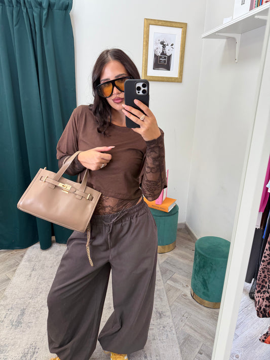 Pantalone brown