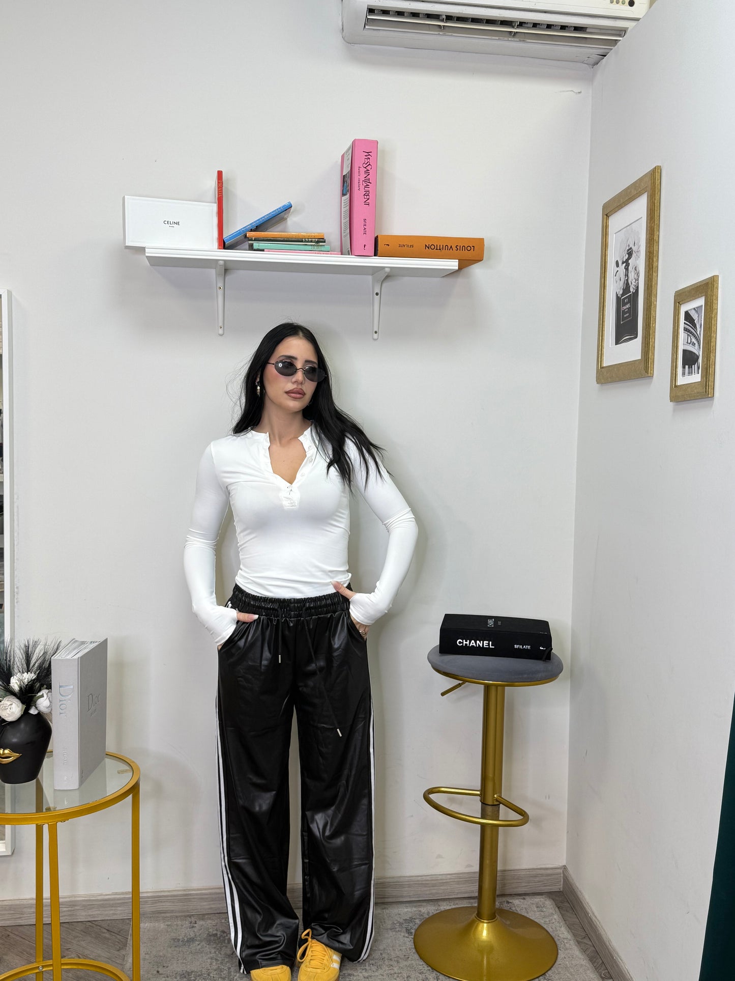 Maglia basic bottoncini