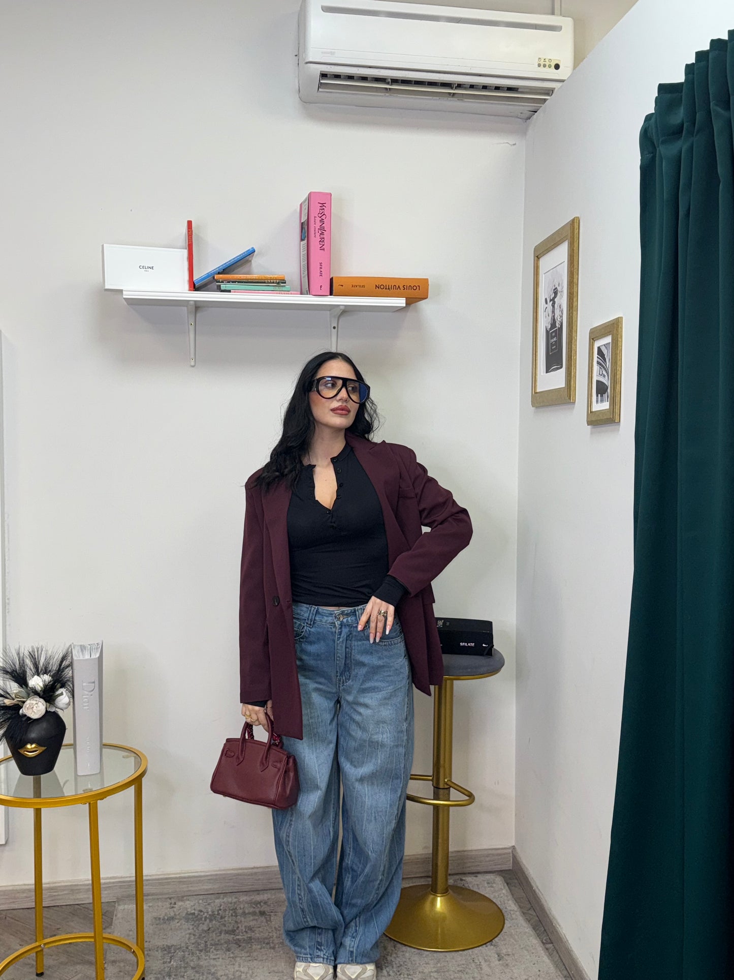 Maglia basic bottoncini